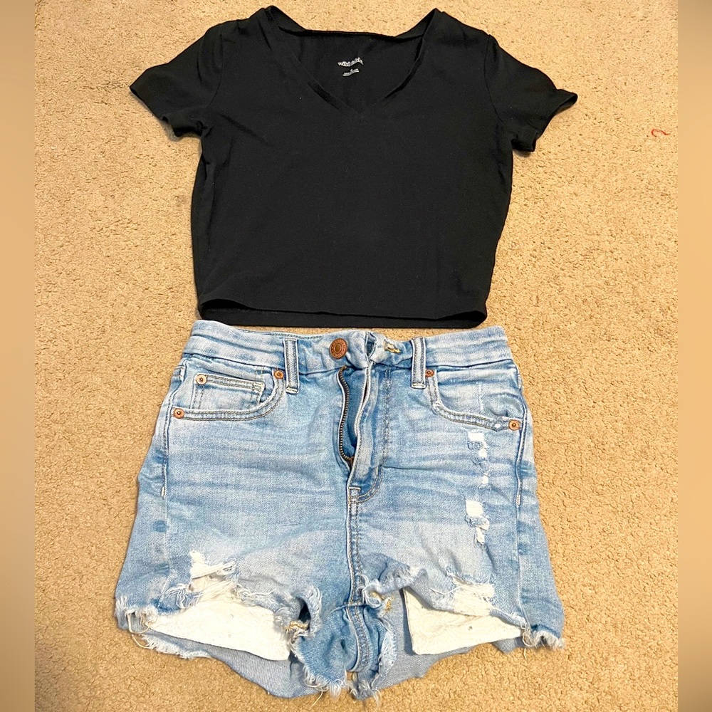 American Eagle Curvy Fit Shorts